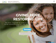 Tablet Screenshot of dciconline.org